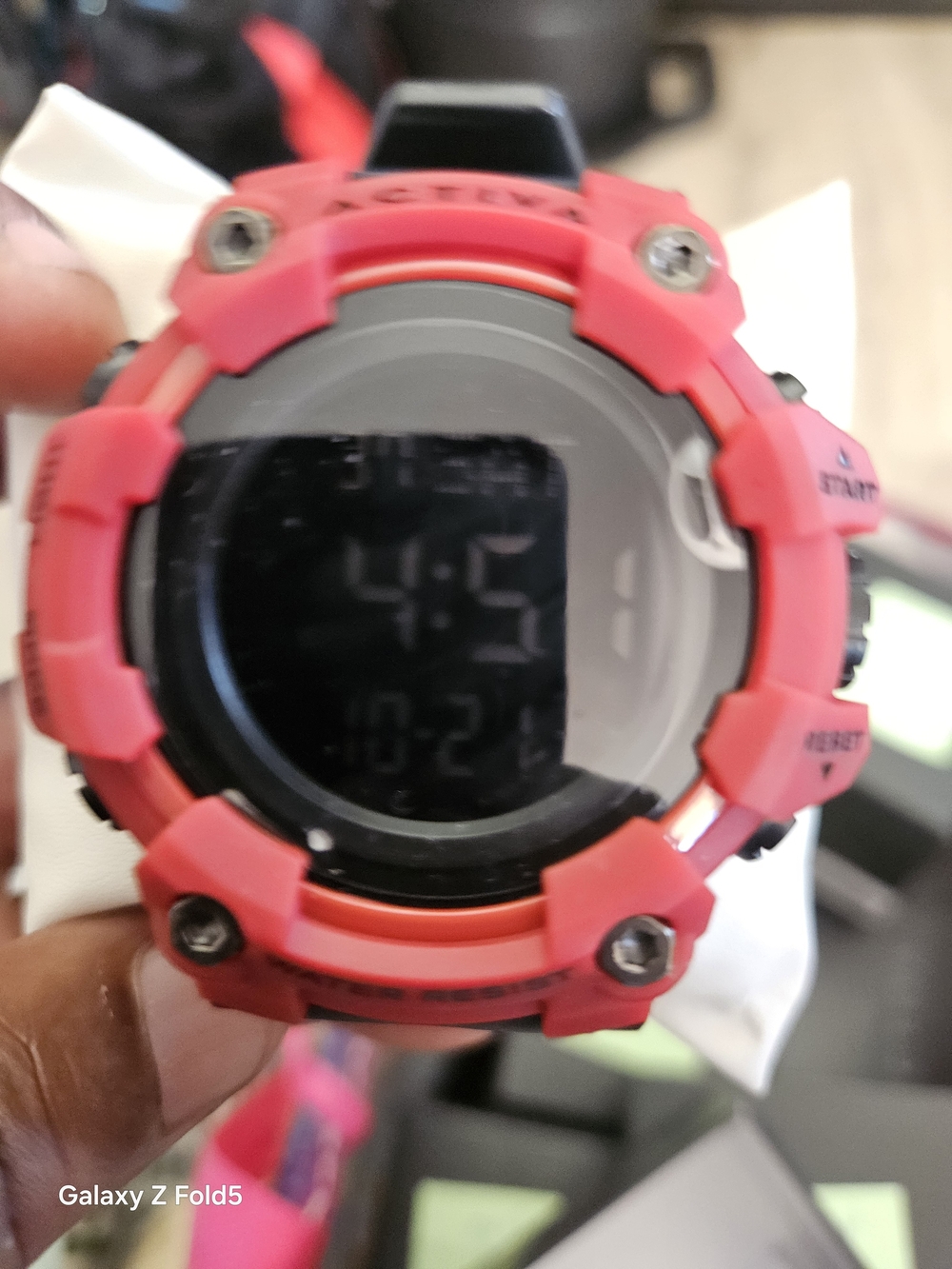 Activa Red Digital Sports Watch 50mm